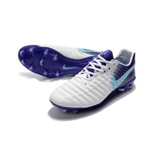 Kopačky Pánské Nike Tiempo Legend VII FG – bílá fialová